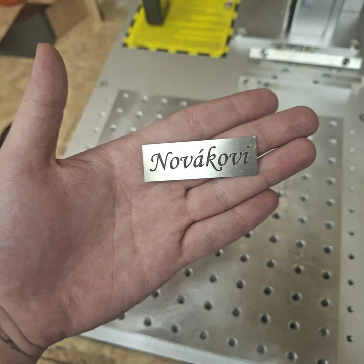 Jmenovky na dveře